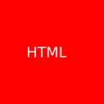 HTML Template